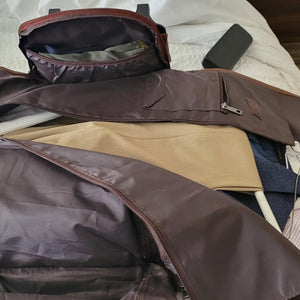 Customer photo with DuffleFold bag