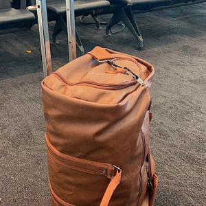 Customer photo with DuffleFold bag
